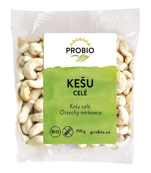 PROBIO Kešu celé 150 g BIO