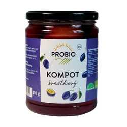 PROBIO Kompot švestkový 510 g BIO