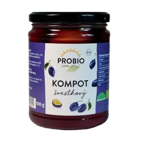 PROBIO Kompot švestkový 510 g BIO