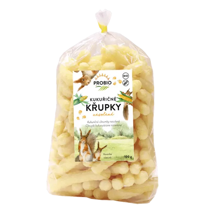 PROBIO Křupky kukuřičné nesolené 100g Bio