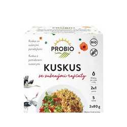 PROBIO Kuskus se sušenými rajčaty 2 x 80g BIO