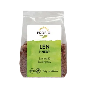 PROBIO Len hnědý 150 g BIO