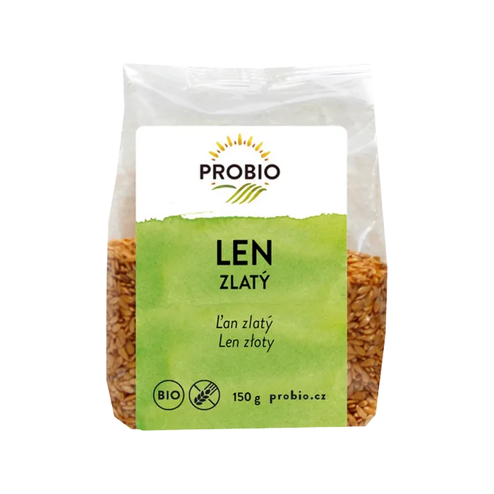 PROBIO Len zlatý 150 g BIO