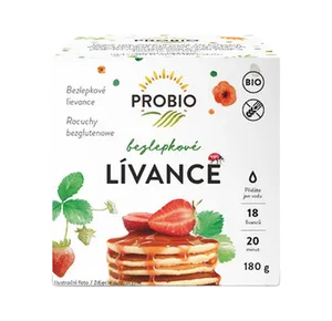 PROBIO Lívance bezlepkové 180g BIO