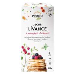 PROBIO Lívance ječné s ovesnými vločkami 250g BIO