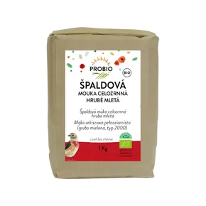PROBIO Mouka špaldová celozrnná hrubě mletá 1kg BIO