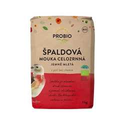 PROBIO Mouka špaldová celozrnná jemně mletá 1kg BIO