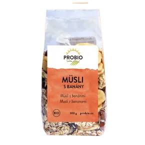 PROBIO Müsli s banány 300 g BIO