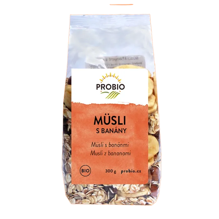 PROBIO Müsli s banány 300 g BIO