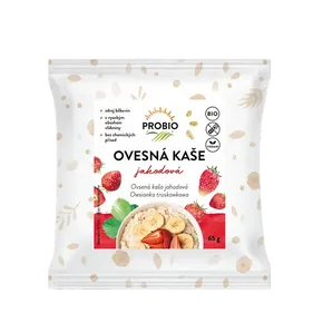 PROBIO Ovesná kaše jahodová bezlepková 65 g BIO