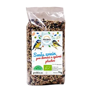 PROBIO Směs zrnin pro domácí a zpěvné ptactvo 1 kg BIO