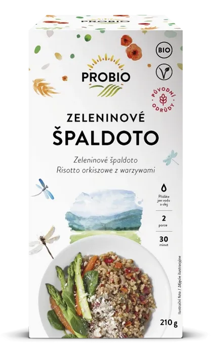 PROBIO Zeleninové špaldoto 210g BIO