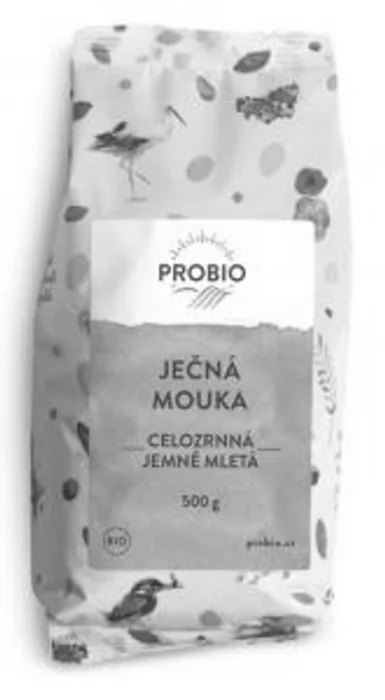 PROBIO Ječná mouka celozrnná jemně mletá 500g Bio
