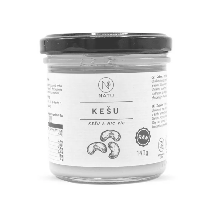NATU Kešu krém 140 g