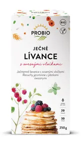 PROBIO Lívance ječné s ovesnými vločkami 250g BIO