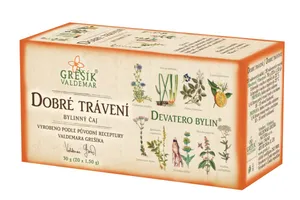 Grešík Devatero bylin Čaj Dobré trávení 20x1,5g