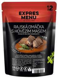 Expres Menu Rajská s hovězím masem 600 g (2 porce)