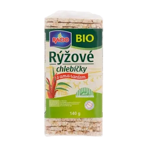 Racio Rýžové chlebíčky s amarantem 140g BIO