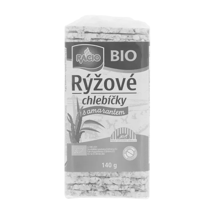 Racio Rýžové chlebíčky s amarantem 140g BIO
