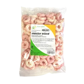 Racional Kroužky rýžové jogurt malina 100 g