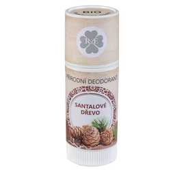 RaE přírodní tuhý deodorant Santalové dřevo 25 ml