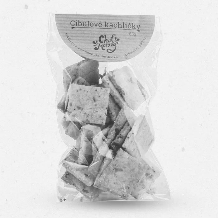 Chuť Moravy Cibulové kachličky 65g