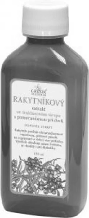Grešík Rakytníkový bylinný sirup 185 ml