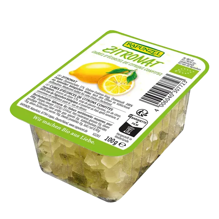 Rapunzel Kandovaná citronová kůra 100g BIO