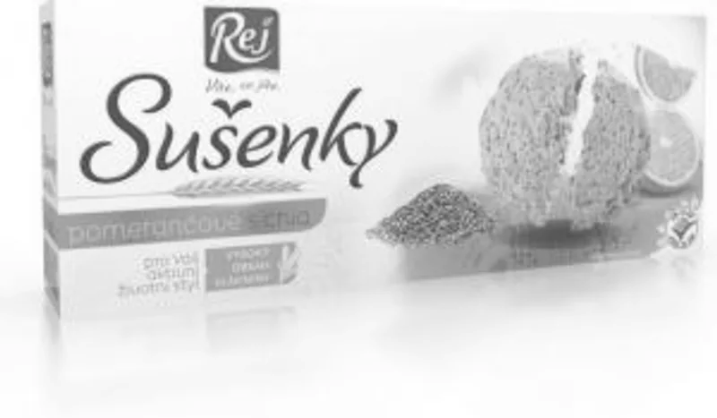 Rej sušenky Grahamové pomerančové s chia 120g