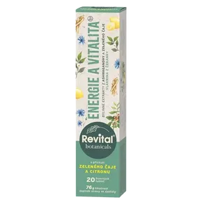 Revital Botanicals Energie a vitalita 20 šumivých tablet