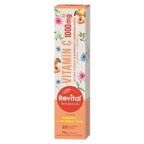 Revital Botanicals Vitamin C 1000 mg 20 šumivých tablet