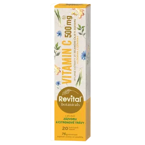 Revital Botanicals Vitamin C 500 mg 20 šumivých tablet