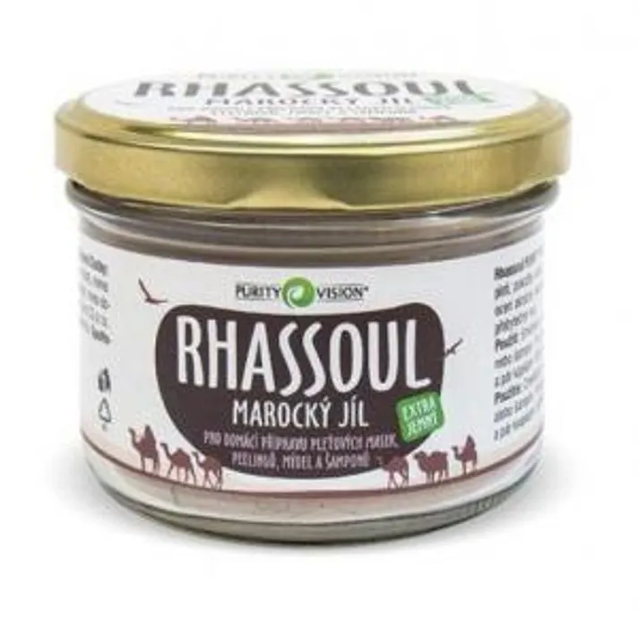 Purity Vision Rhassoul Marocký jíl 200g