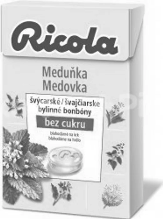 Ricola meduňka 40g bez cukru