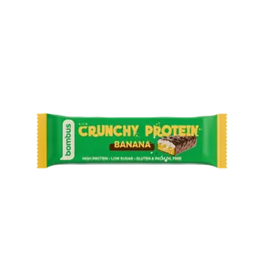 Bombus Crunchy Protein Banana tyčinka banánová 50 g