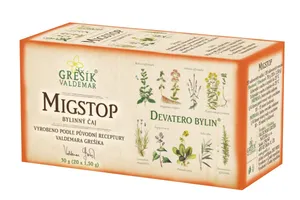 Grešík Devatero bylin Čaj Migstop 20x1,5g
