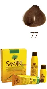 Sanotint 77 Barva na vlasy SENSITIVE tmavý zlatý blond 125 ml