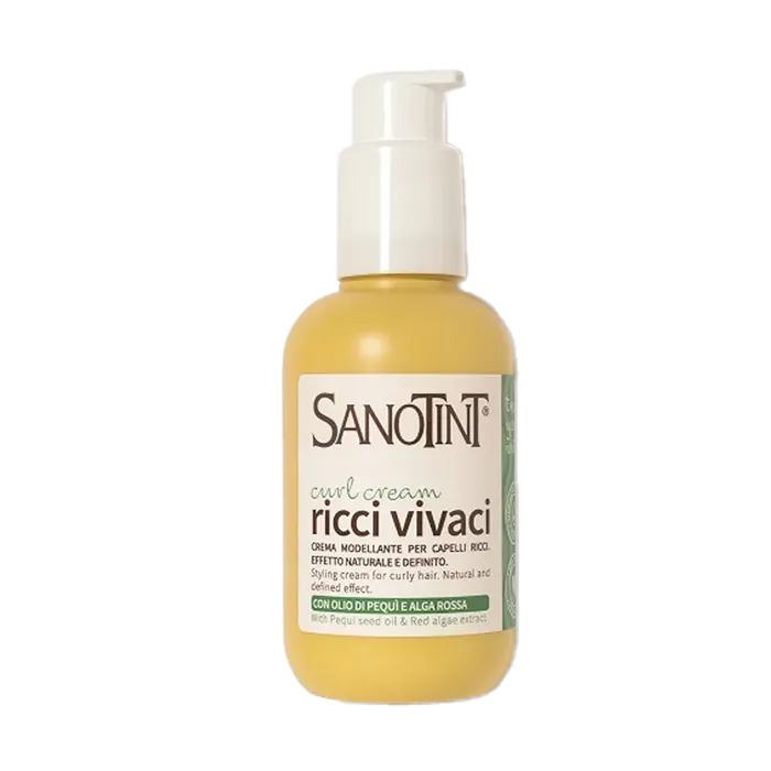 Sanotint RICCI VIVACI - stylingový krém pro kudrnaté a vlnité vlasy 150ml