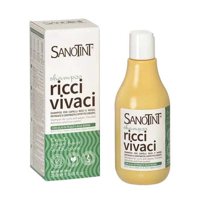 Sanotint RICCI VIVACI - šampon pro kudrnaté vlasy 250ml