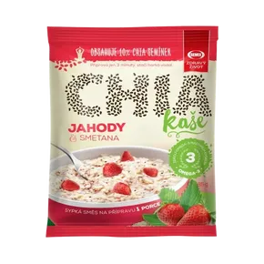 Semix Chia kaše jahodová se smetanou 65 g