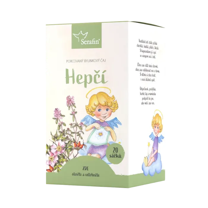 Serafin Dětský bylinný čaj Hepčí 20x1,5 g