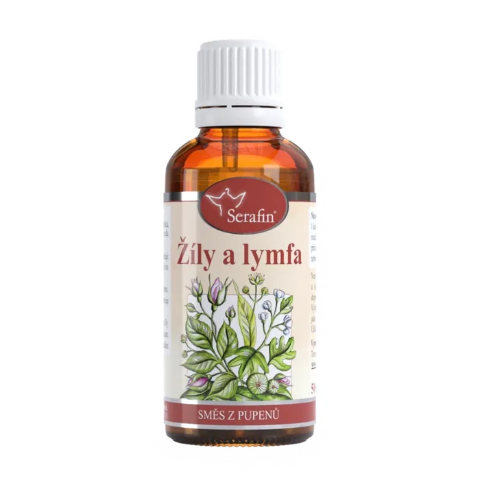 Serafin Směs z pupenů Žíly a lymfa 50 ml