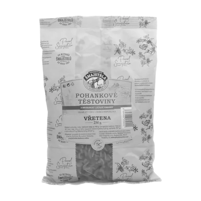 Šmajstrla Pohankové těstoviny vřetena 250 g