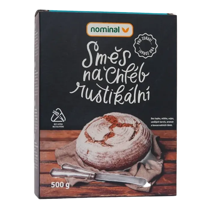 Nominal Bezlepková směs na chléb rustikální 500g