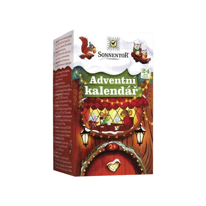 Sonnentor Adventní kalendář 24 čajů 38,9 g BIO