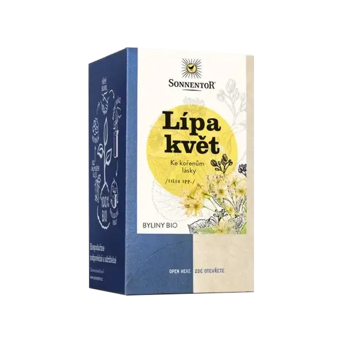 Sonnentor Čaj Lípa květ 18 x 1,5 g BIO