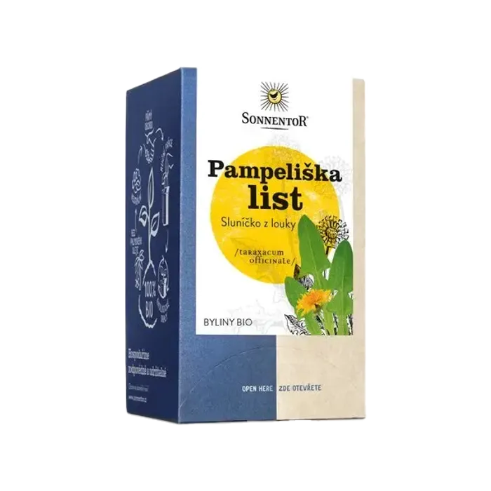 Sonnentor Čaj Pampeliška list 18 x 1,2 g BIO