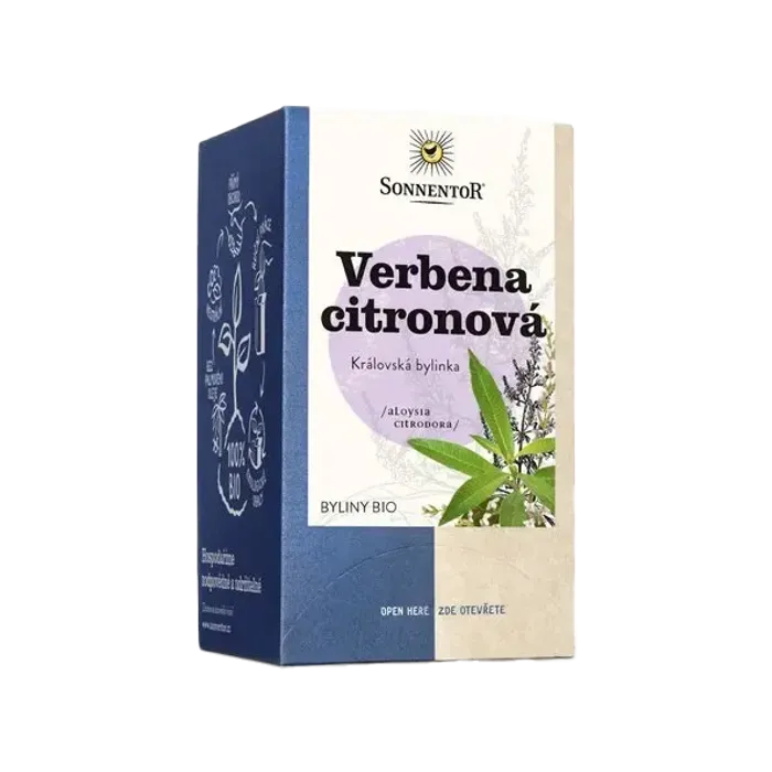 Sonnentor Čaj Verbena citronová 18x1,5g BIO