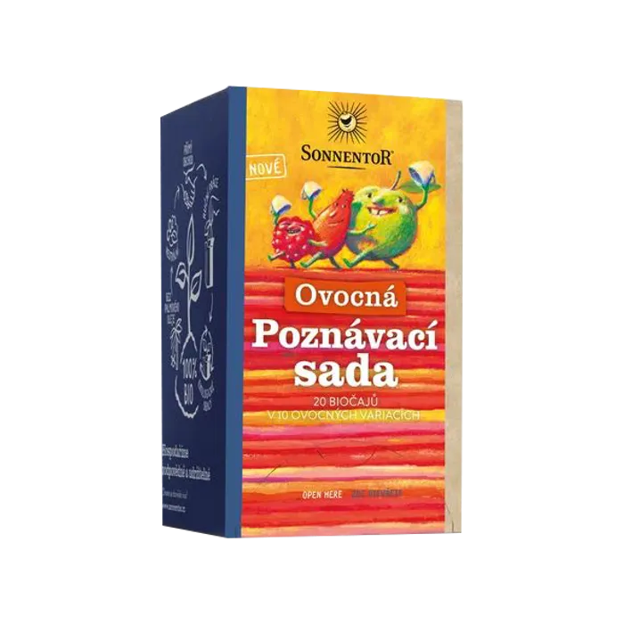 Sonnentor Čajová poznávací sada Ovocná 47 g BIO