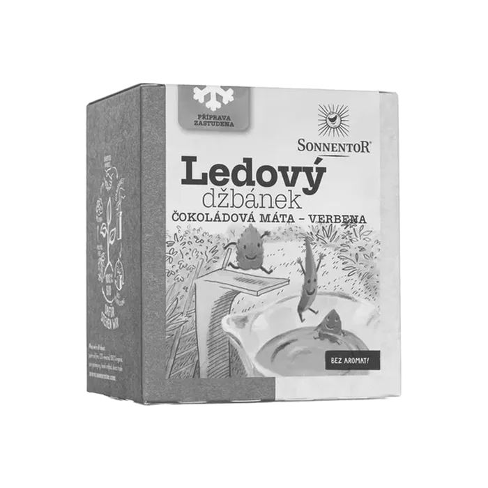 Sonnentor Ledový džbánek čokoládová máta verbena  pyramidální sáčky 32 g  BIO